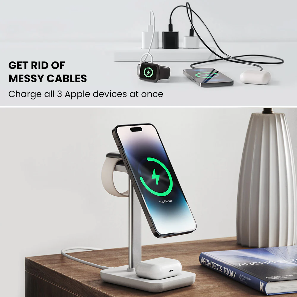 3 in 1 Wireless Charging Station - Image 13
