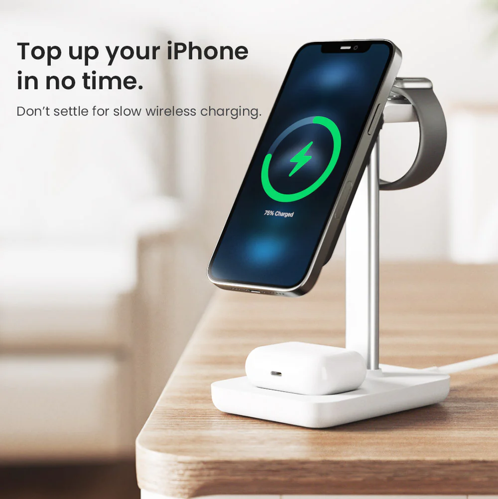 3 in 1 Wireless Charging Station - Image 14