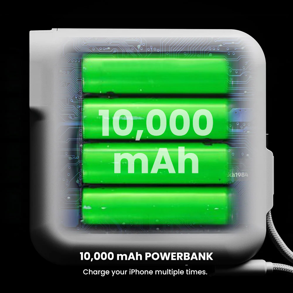 AXIE 3-in-1 Global Wall Charger & 10k mAh Power Bank - Image 6