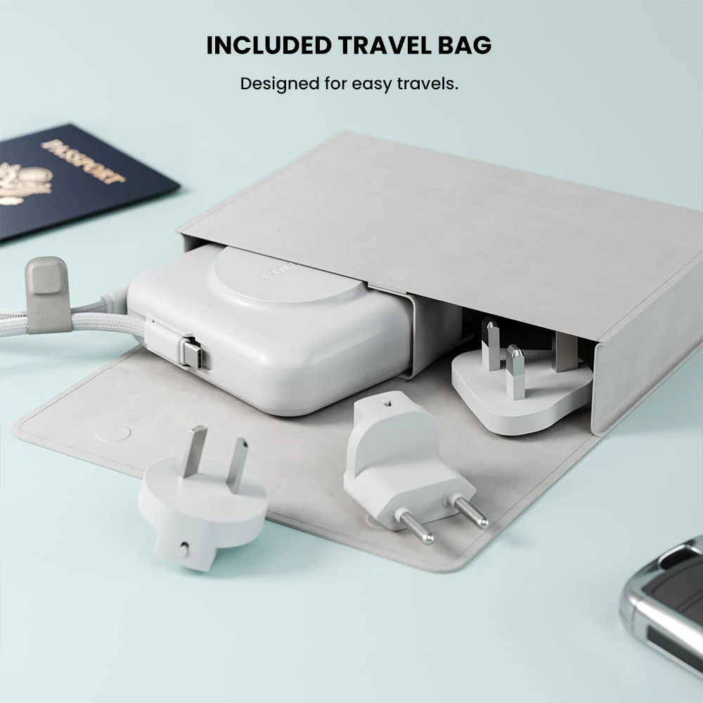 AXIE 3-in-1 Global Wall Charger & 10k mAh Power Bank - Image 9