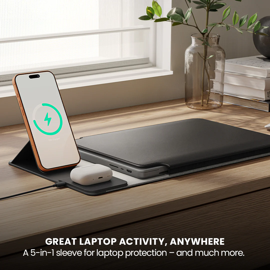 NEXA LIFT Laptop Sleeve With Charging Stand - Image 3
