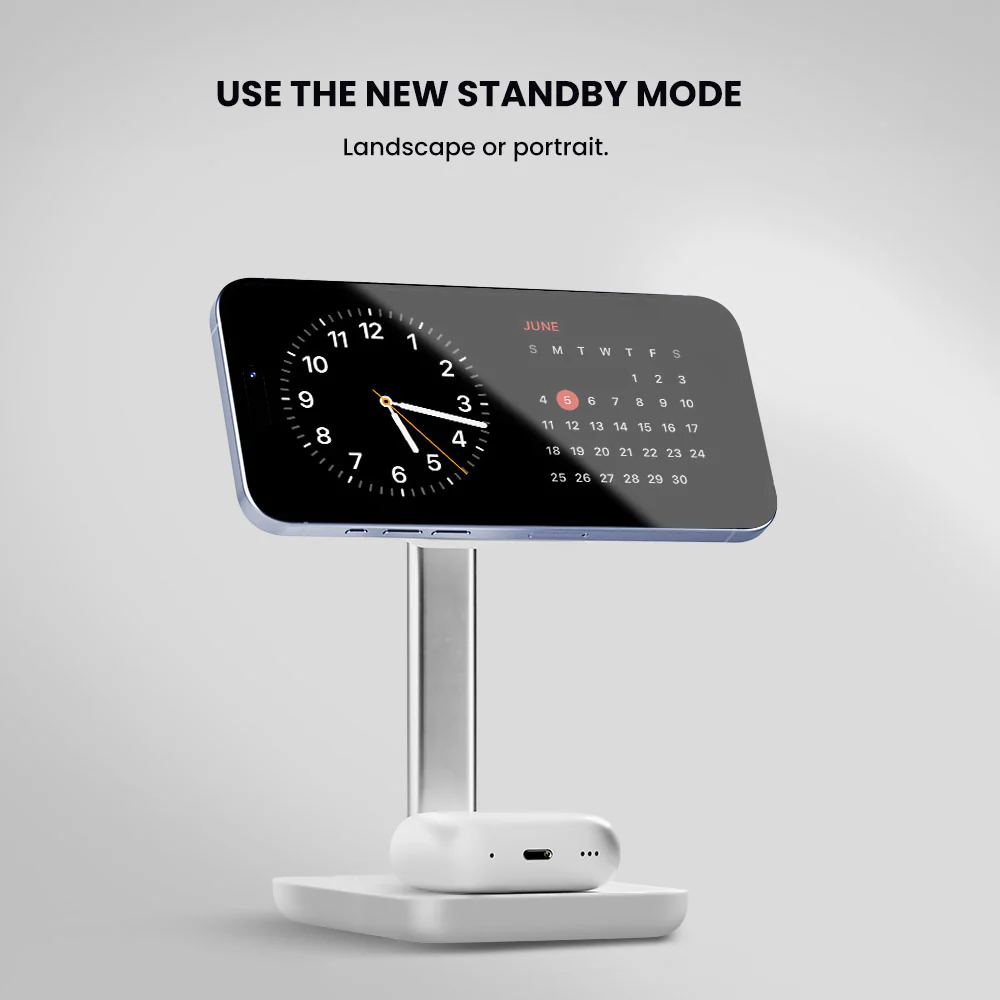 TRIO ULTRA 3-in-1 Fast Wireless Charging Station - Image 5